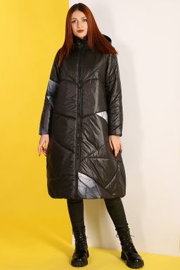 Пальто больших размеров стильное