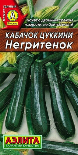 Кабачок Негритенок (цуккини) 2г (Аэлита)