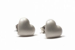 Гвоздики Сердце PR2702 белый