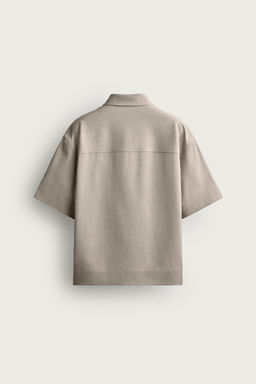 POLO T?CNICO CREMALLERA / Beige vigor? - Zara фото 11