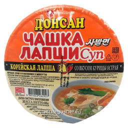 Лапша Донсан с курицей (В чашке) Nongshim, 86 гРаспродажа