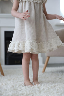 Платье для девочки Л 22-3 Веснушка горошек