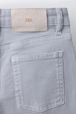 JEANS BOOTCUT TACHAS / Gris azul - Zara фото 4
