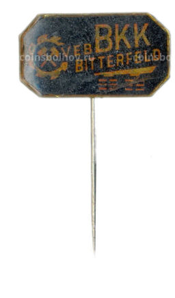 Значок рекламный Veb VKK (Биттерфельд, Германия)