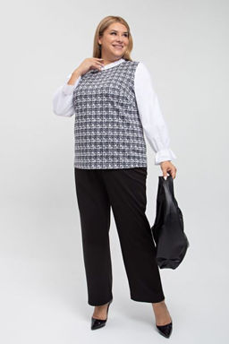 Блуза Luxury Moda 1236 серый