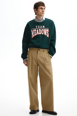 Loose Fit Printed sweatshirt - H&m фото 3