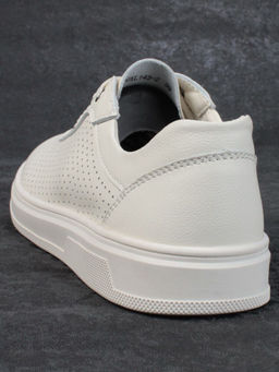 05-PDXL143-2 BEIGE Кроссовки женские (натуральная кожа) - Фабричный китай фото 7