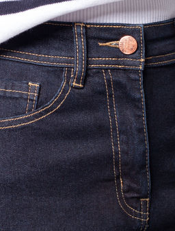 VILATTE / Укороченные джинсы из эластичного денима  фото 14