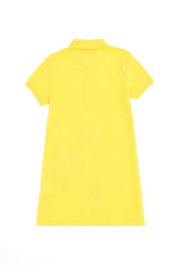 Желтое вязаное платье для девочки Неожиданная скидка в корзине - U.s. polo assn фото 2