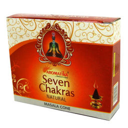 Конусные благовония Seven Chakras СЕМЬ ЧАКР масала