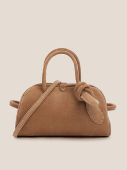 Женская сумка с ручками MAISON DAVID NATALY MINI Артикул 4638085, бежевый  фото 2