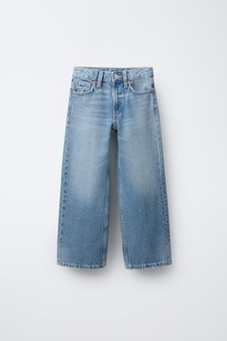 FADED WIDE-LEG JEANS - Zara фото 7