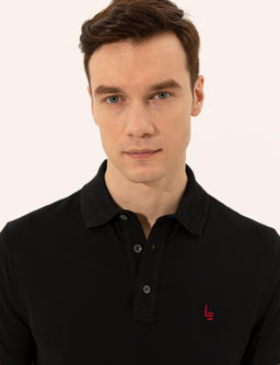 Черная облегающая базовая футболка - Cacharel фото 2