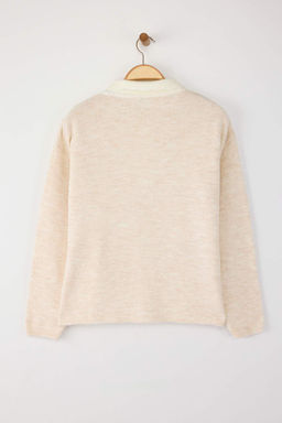 Indigo Yumusak Dokulu Genis Kal?p Triko Kazak TWOAW26KZ00062 - Trendyolmilla фото 8