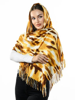 Яркий палантин с анималистичным принтом - Pretty mania фото 4