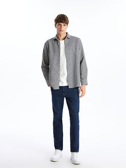 Rahat Kal?p Uzun Kollu Ekose Erkek Oduncu G?mlek