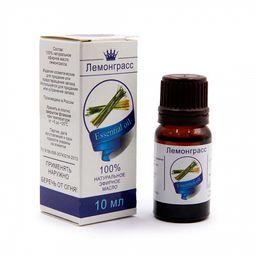 Эфирное масло ЛЕМОНГРАСС Планета Ароматов 10мл Удача и процветание