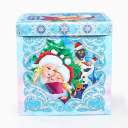 Коробка складная новогодняя Сказочного Нового года, 30 ? 30 ? 30 см