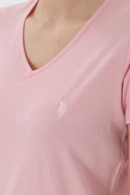 Kad_n Pembe Pijama Tak_m_ Sepette S_rpriz _ndirim - U.s. polo assn фото 7