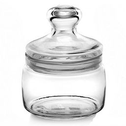 Банка стеклянная прижимная крышка "Чешни (Cesni)" 0,42л, д10см, h8см, крышка с уплотнителем, цветная коробка, Pasabahce (Россия)