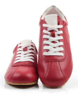 03-908397-5 RED Кеды женские (натуральная кожа)