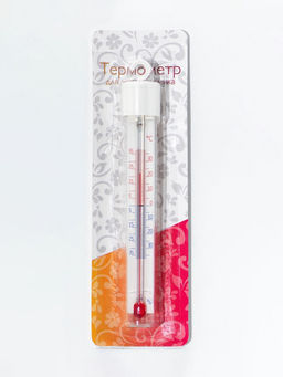 Цена за 2 шт. Термометр для холодильника и морозильной камеры Айсберг, от -30С до +30С, 12х2.2 см - Take it easy фото 4