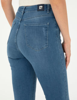 A__k Mavi Slim Fit Jean Pantolon