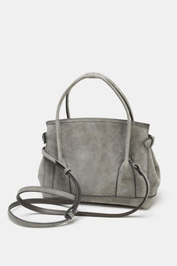MINI CITY BAG LEATHER - Zara фото 11