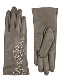 Перчатки женские 100% ш IS935 taupe - Eleganzza фото 2