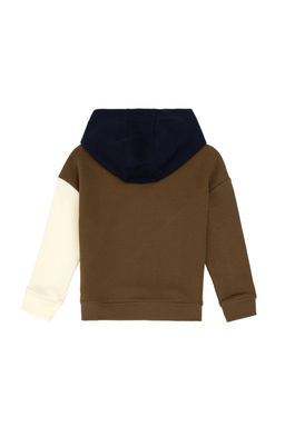 Erkek _ocuk Haki Kap__onlu Sweatshirt - U.s. polo assn фото 5