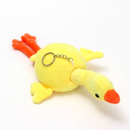 Мягкая игрушка Гусь, на брелоке, 20 см, цвета МИКС