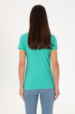 Kad_n Mint Basic Ti__rt Sepette S_rpriz _ndirim - U.s. polo assn фото 5