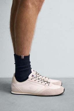 CHAMPION ® X ZARA LEATHER TRAINERS  фото 2