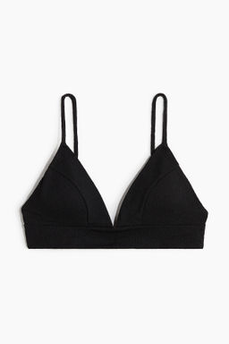 Top de bikini triangular con relleno