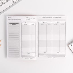 Блокнот для планирования финансов А6, 68 л «Превращай мечты в цели»