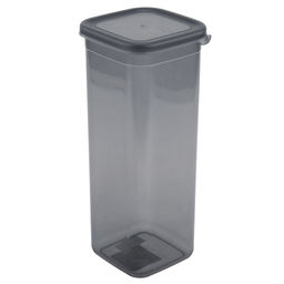 Емкость-контейнер для сыпучих продуктов пластмассовый 2,1л, 11х10,5х27,5см, полипропилен (Россия)