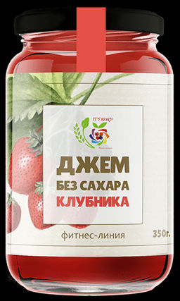Джем Клубника / 350 г / без сахара / ITS YOURS