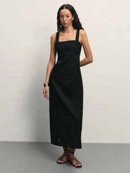 Платье из льна с вискозой / Zarina