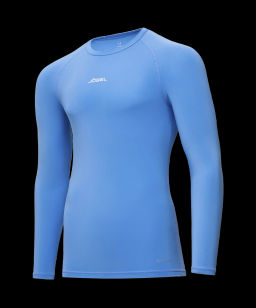 Футболка компрессионная с длинным рукавом JOGEL PerFormDRY Baselayer LS Tee, голубой