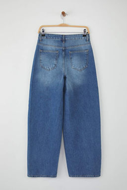 Mavi Normal Bel Bol Kesim Baggy Jeans TWOAW26JE00052 - Trendyolmilla фото 6