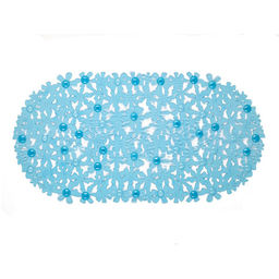 Коврик СПА для в/к Aqua-Prime Цветы 66х35см (голубой) 1/10