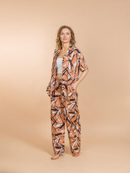 Брючный костюм (вискоза,лен) №25-208-2 (Лето-2025) - Ганг фото 5