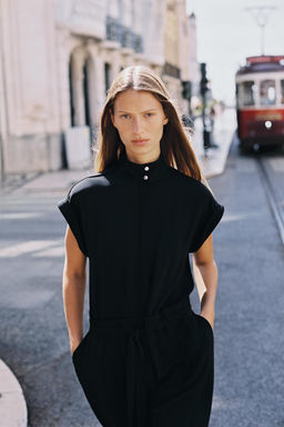 BELTED JUMPSUIT - Zara фото 2