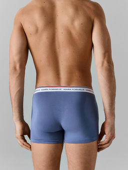 Цена за 2 штуки! Трусы боксеры мужские синие - Mark formelle фото 3