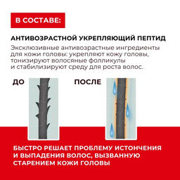 KANS Шампунь для восстановления и укрепления сухих и поврежденных волос Repairing Strengthening Shampoo, 500 г фото 3