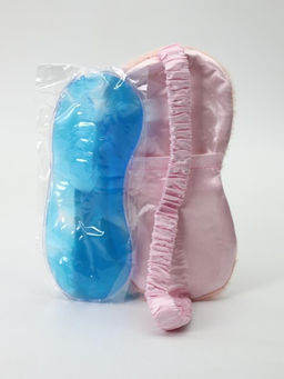 Маска для сна гелевая GIRLY "Soft dreams", peach