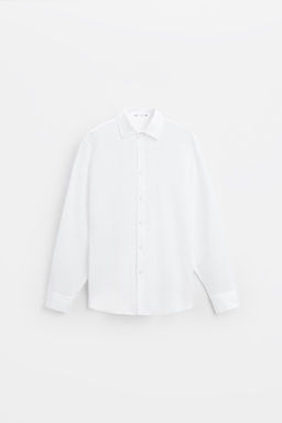 100% LINEN SHIRT - Zara фото 7