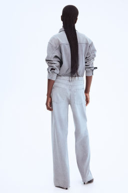 Feather Soft Wide Regular Jeans - H&m фото 10