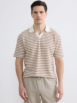 Polo Yaka ?izgili Erkek Ti??rt