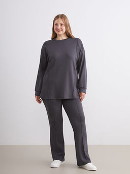 Bisiklet Yaka Kad?n Sweatshirt Tunik